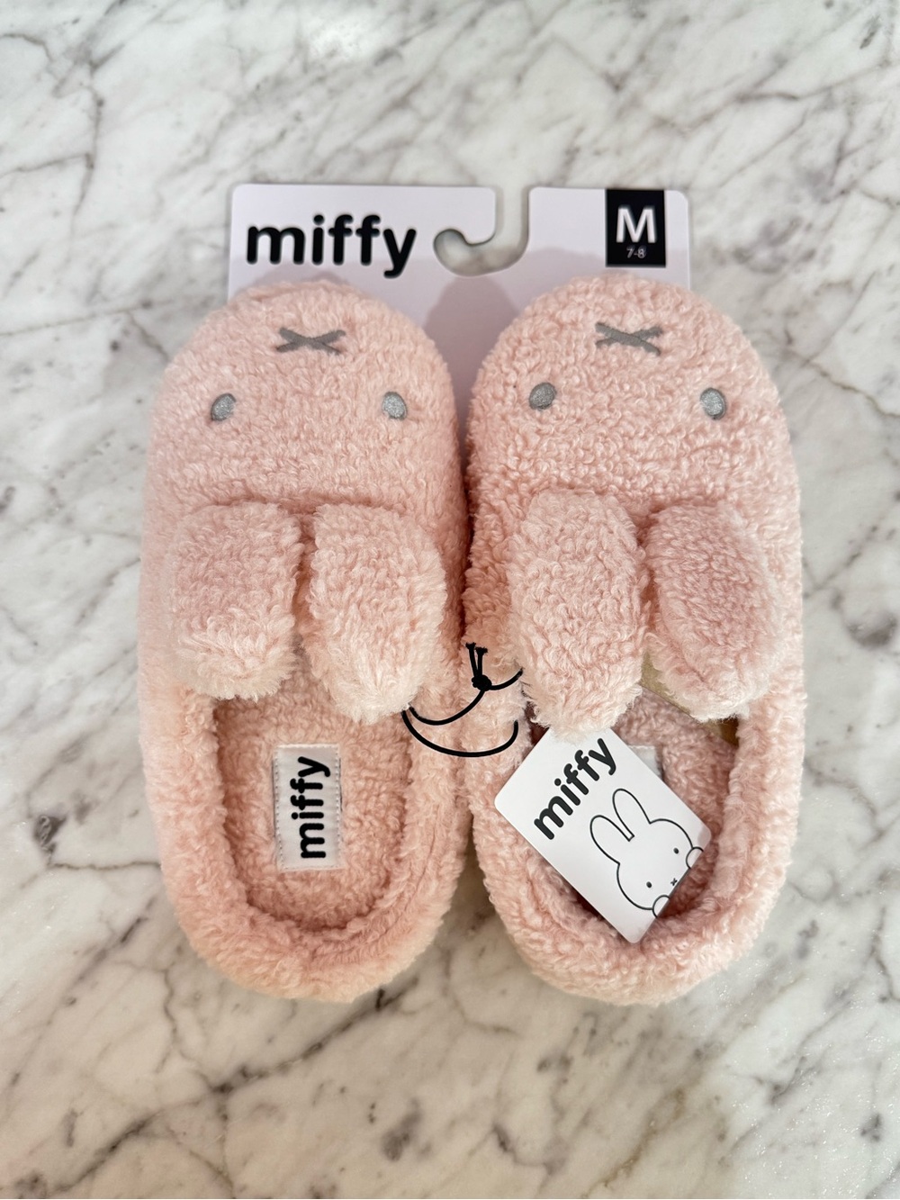 Miffy pink slippers